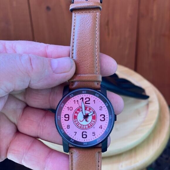 NWT Alabama Crimson Tide watch and elephant plush toy combo for the Roll Tide!! - Picture 6 of 14